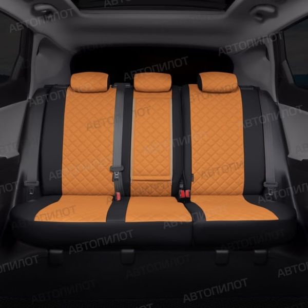 Чехлы Автопилот Экокожа Ромб на Jaecoo J7 (2023+) Чехлы Автопилот Экокожа Ромб на Jaecoo J7 (2023+)