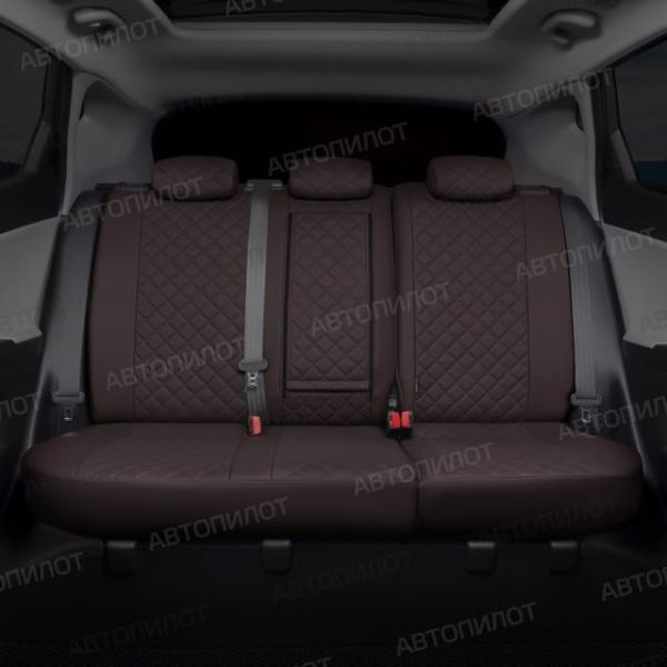 Чехлы Автопилот Экокожа Ромб на Jaecoo J7 (2023+) Чехлы Автопилот Экокожа Ромб на Jaecoo J7 (2023+)